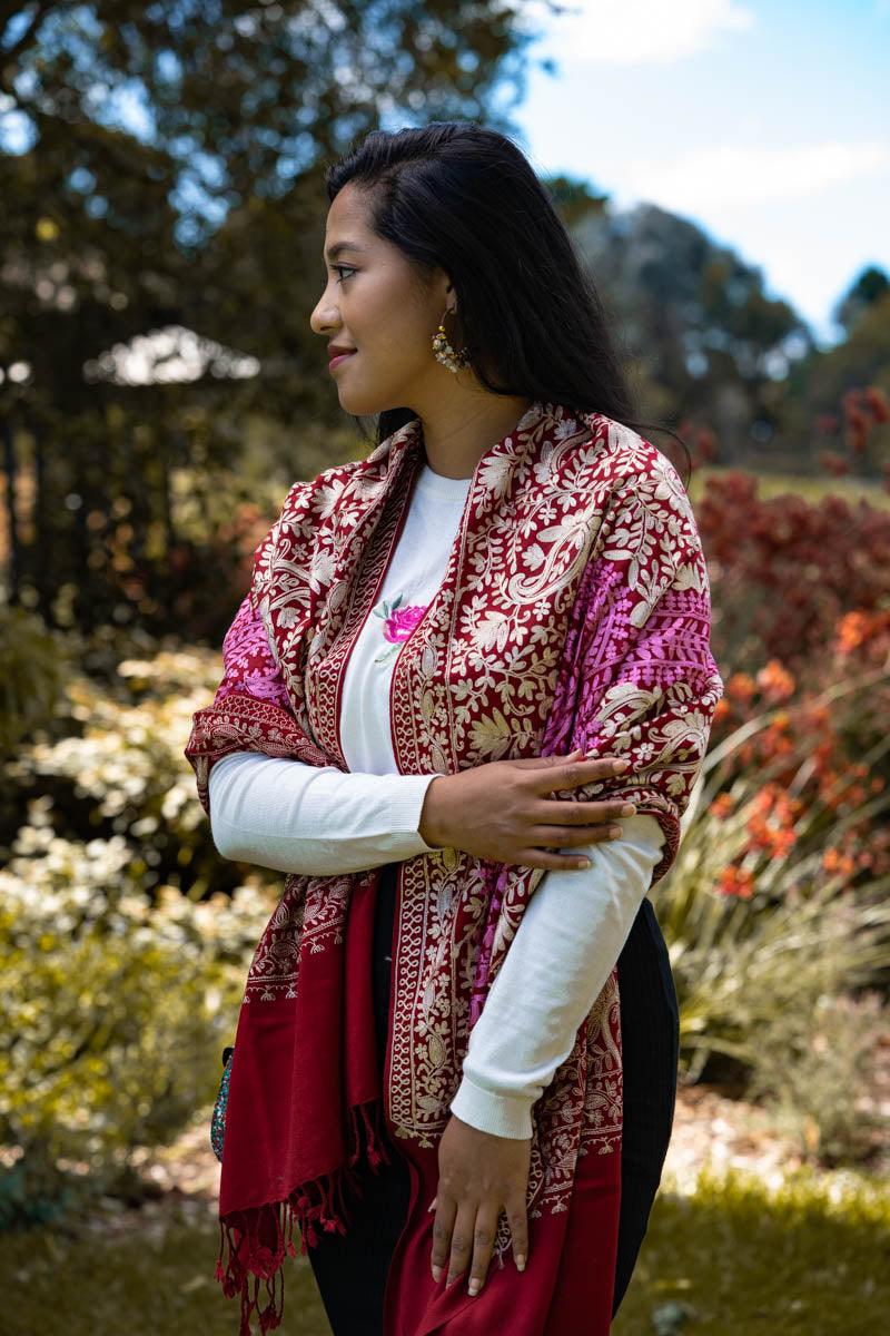 Pashmina shawl for winter and summer season