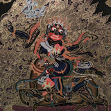 Palden Lhamo thangka painting for wall hanging