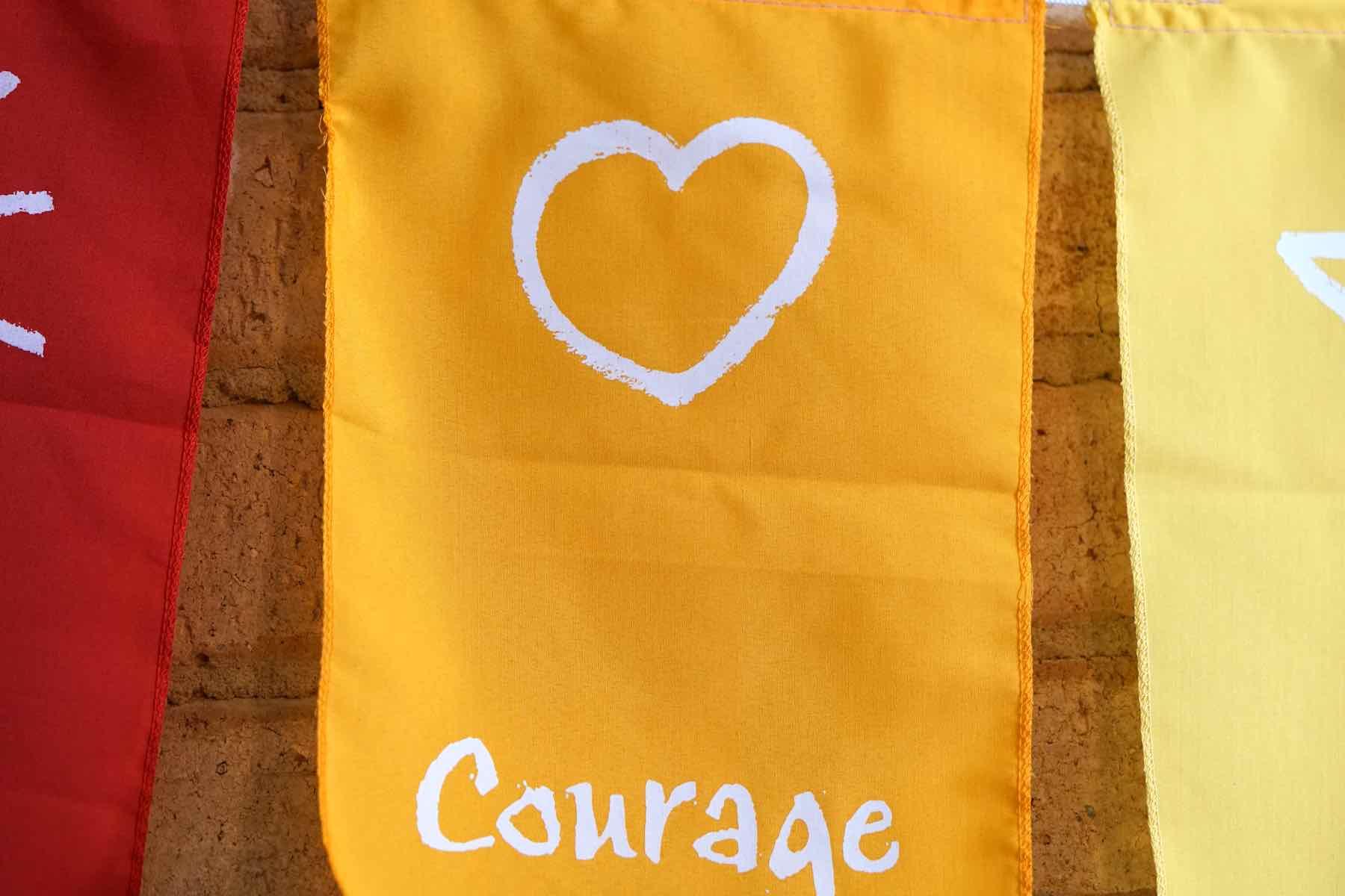Courage Positivity Flag