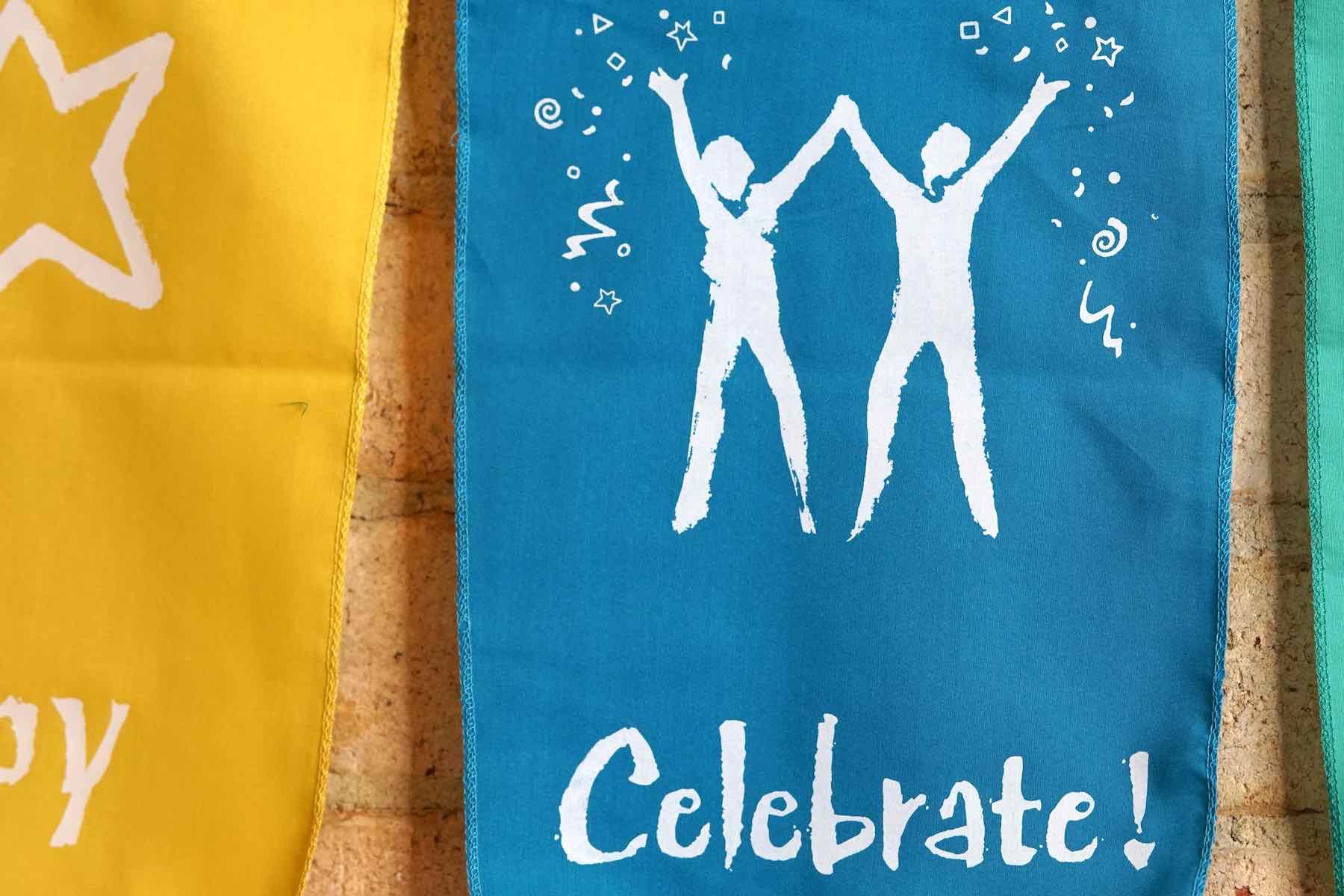 Positivity Wall Hanging Flag