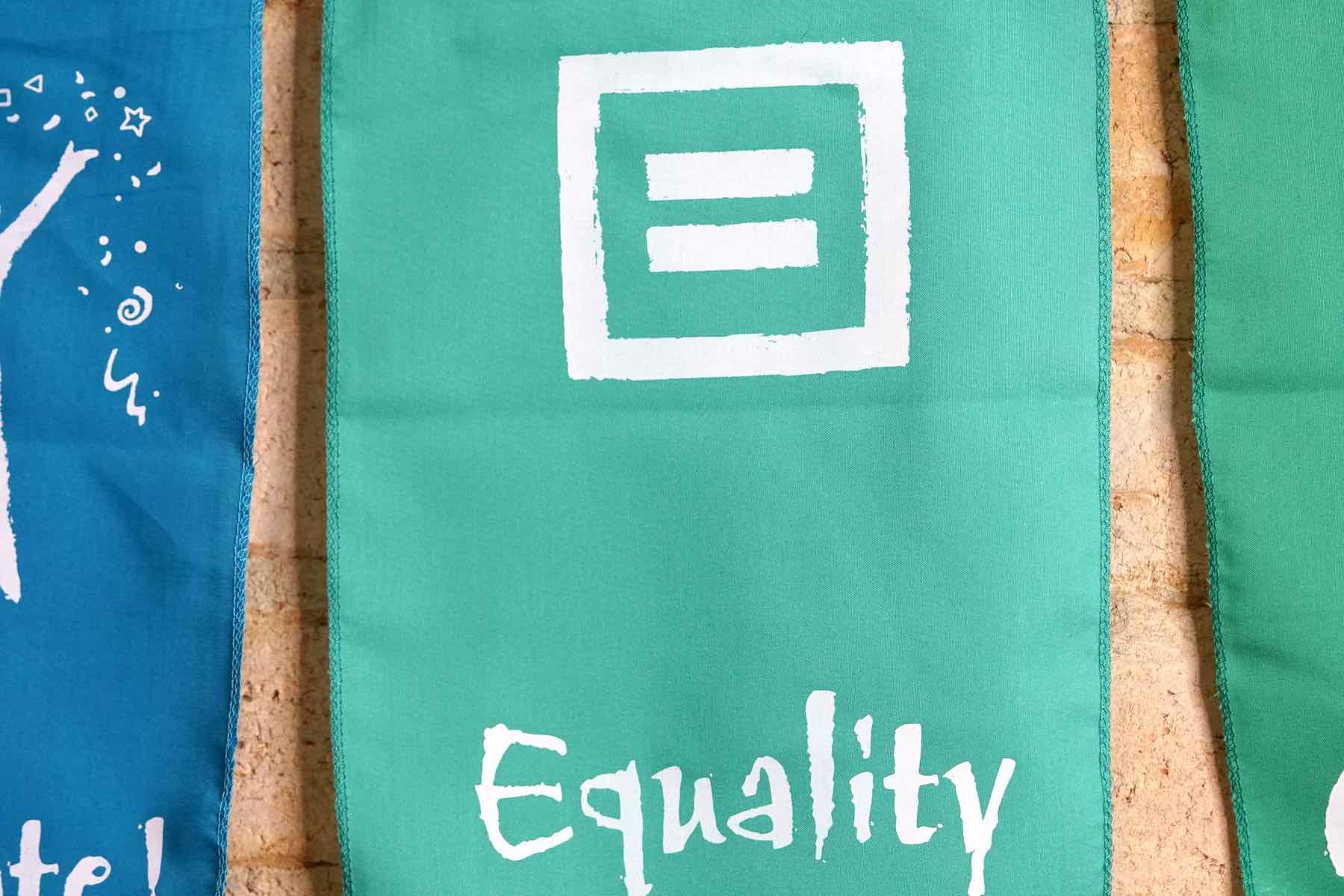 Positivity Wall Hanging Flag