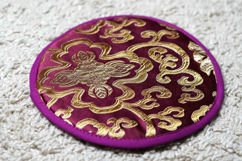 Flat Silk Cushion for Singing Bowl