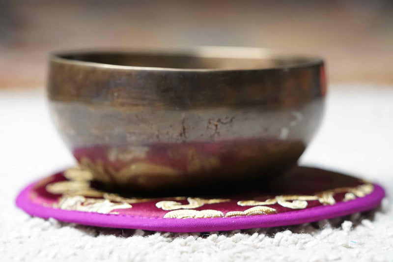 Flat Silk Cushion for Singing Bowl