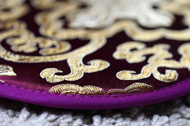Flat Silk Cushion for Singing Bowl