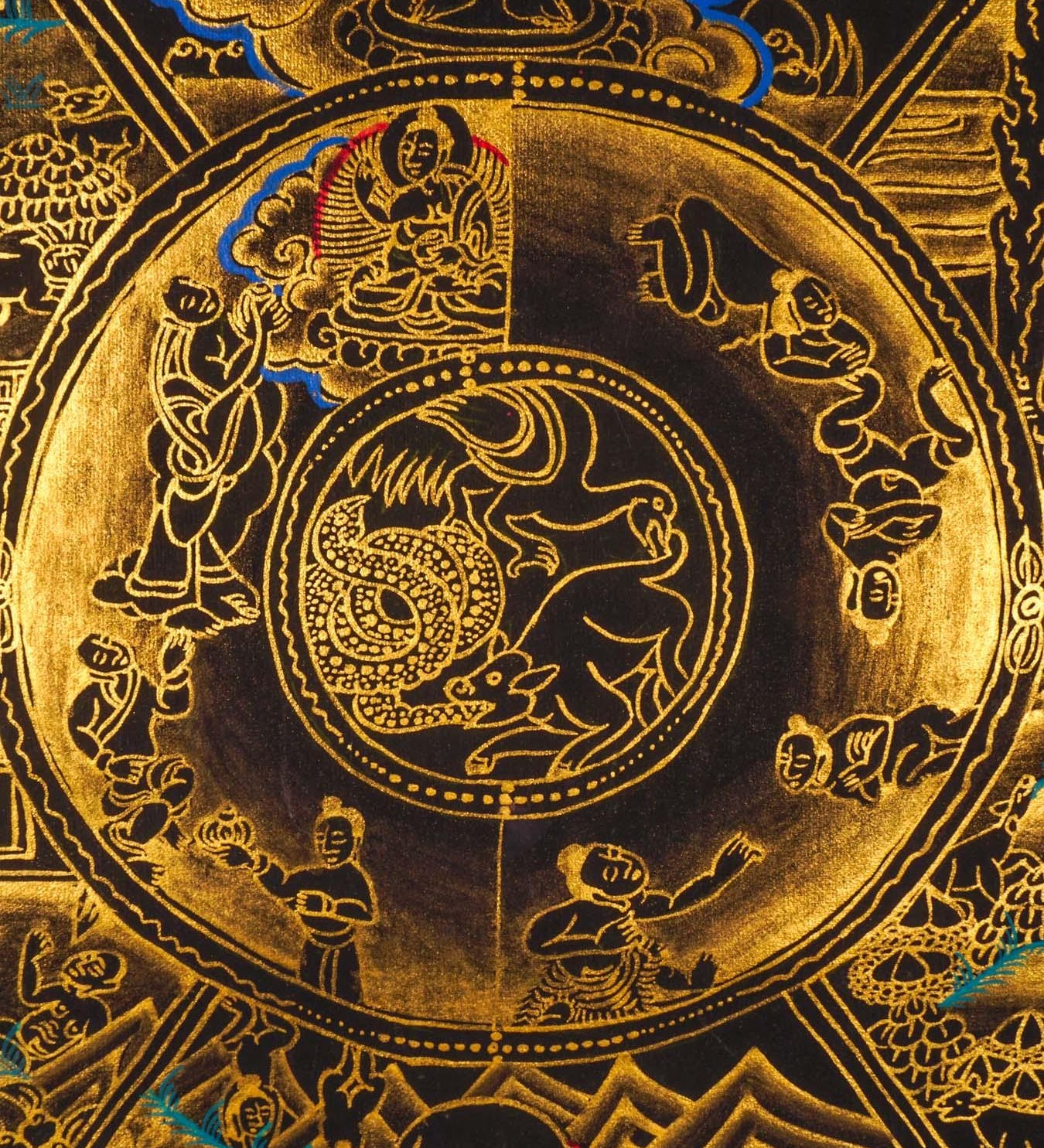 Wheel of Life Thangka Painting