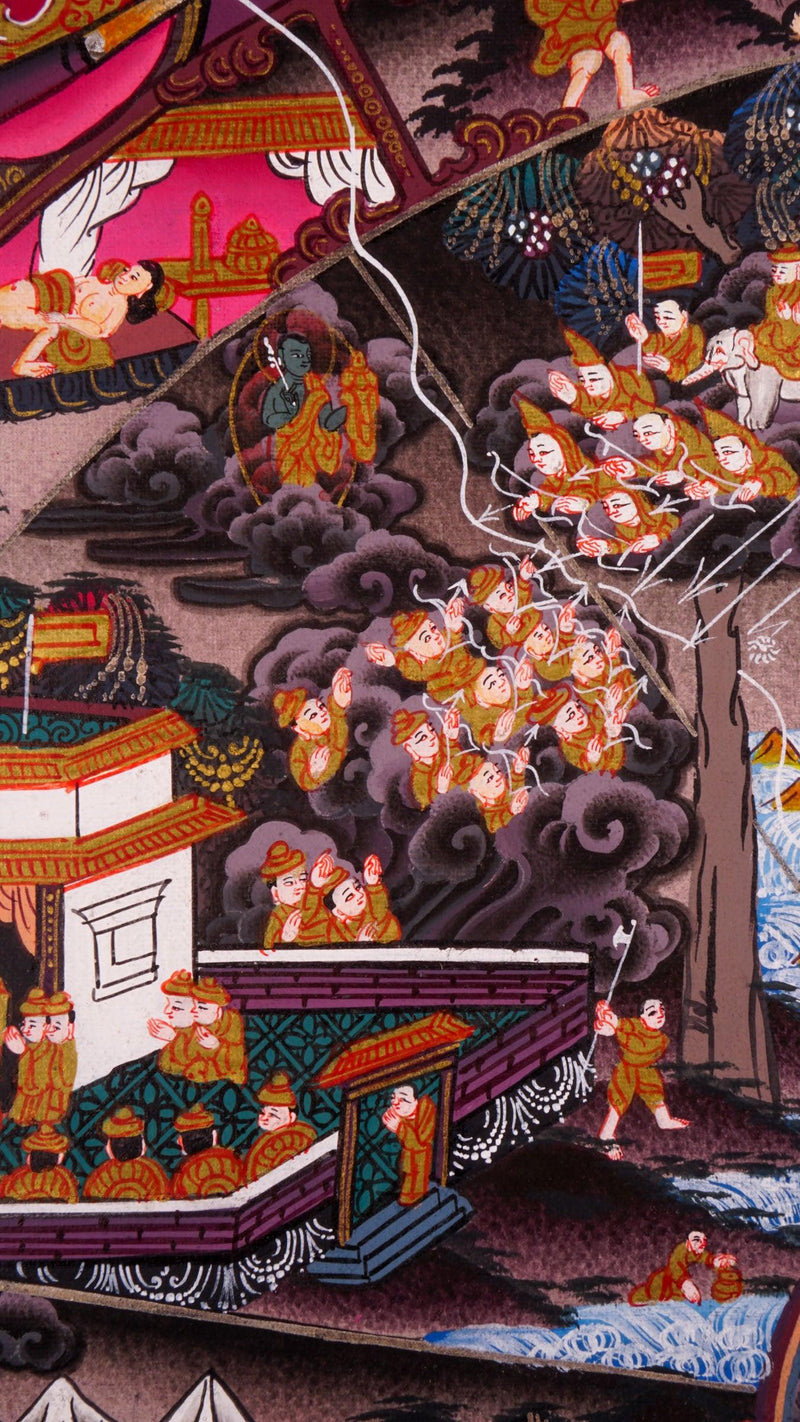 Riduk Thangka Painting high quality limited collection piece shop on online