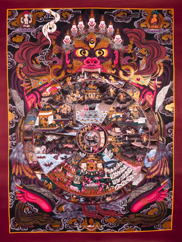 Riduk Thangka Painting high quality limited collection piece shop on online 