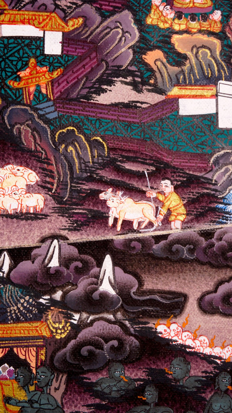 Riduk Thangka Painting high quality limited collection piece shop on online