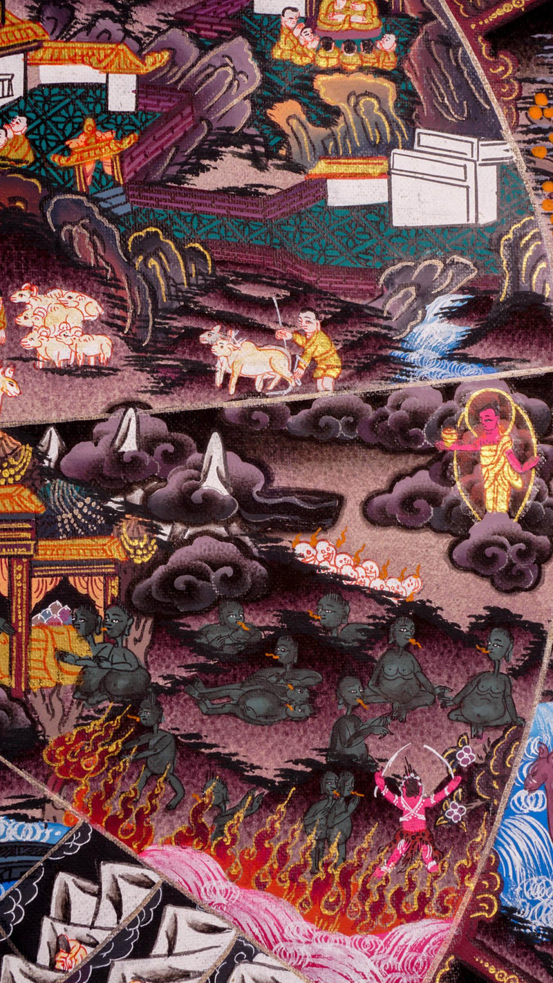 Riduk Thangka Painting high quality limited collection piece shop on online