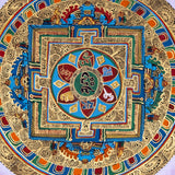Wall Hanging Thangka Painting | Om Mandala - Himalayas Shop