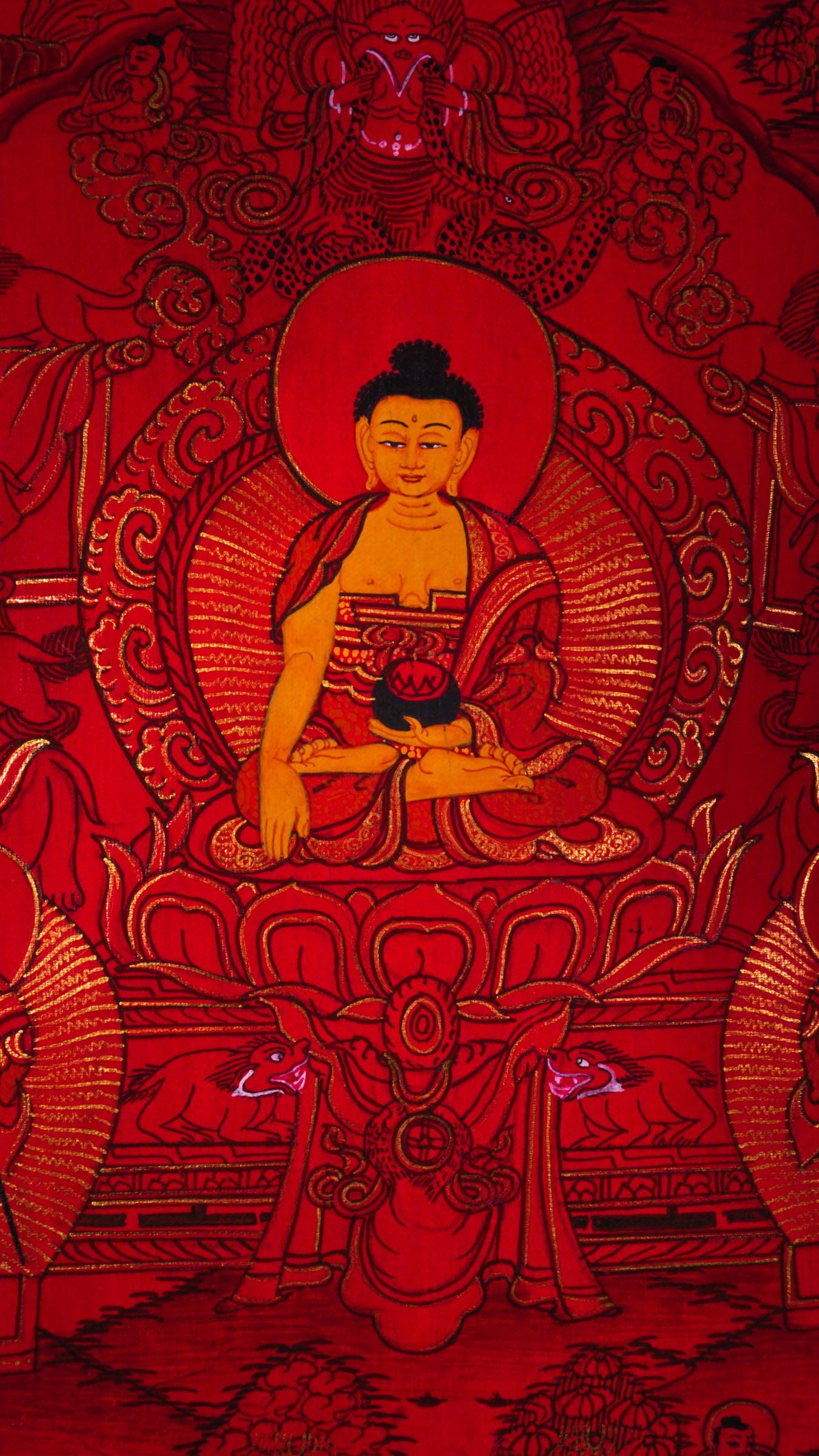 Buddha Life Thangka Art - Himalayas Shop