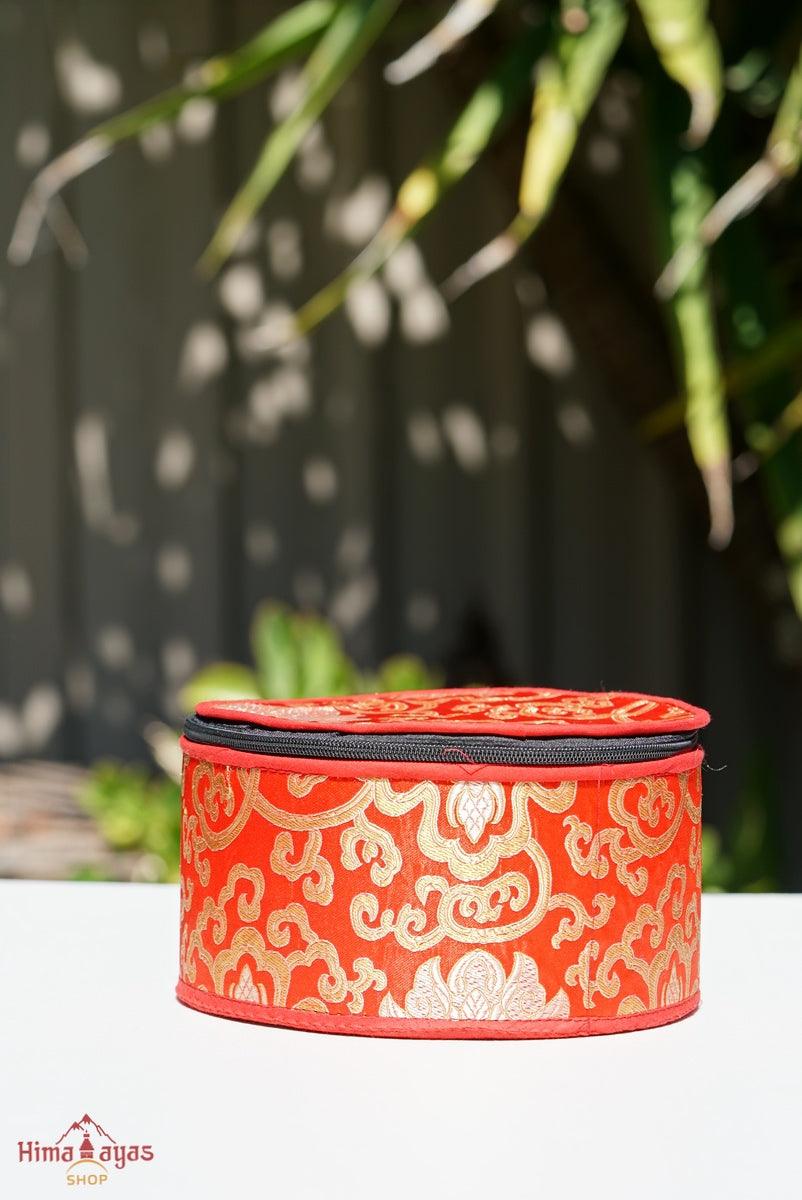 Singing Bowl set best deal includes singing bowl storage silk box, ring cushion, wooden striker & suede striker