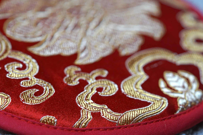Flat Silk Cushion for Singing Bowl
