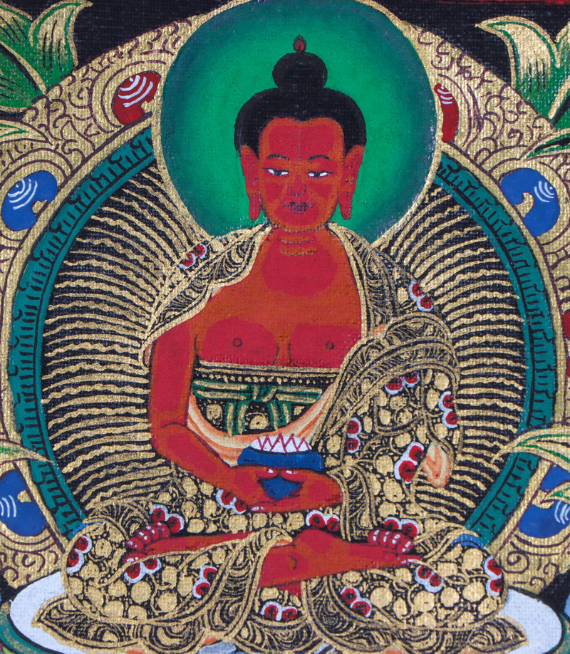 12 Arms Ganesh Thangka Painting