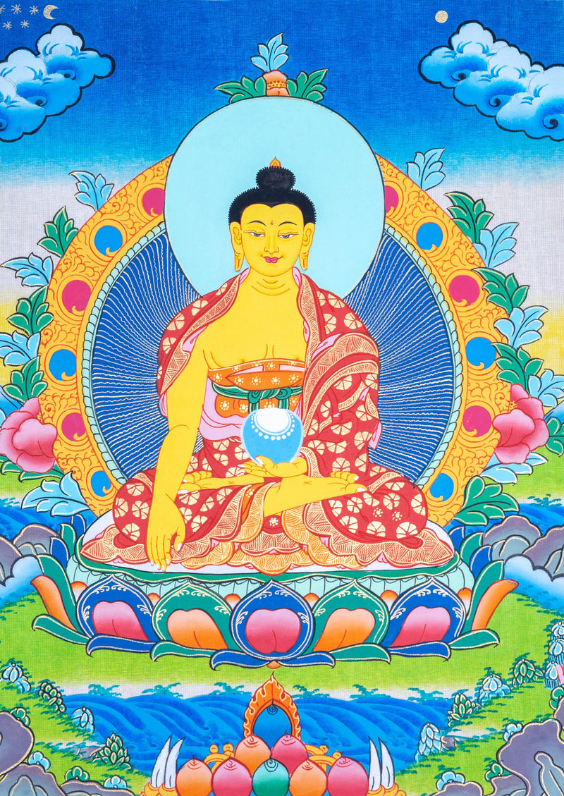 Best quality Shakyamuni Buddha Thangka