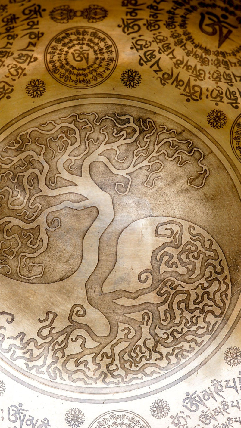 Singing Bowl - Ying Yang Art - Himalayas Shop