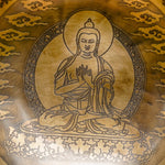 Maitreya Buddha Singing Bowl for Sound healing and meditation. Fine Art high Quality Singing Bowl