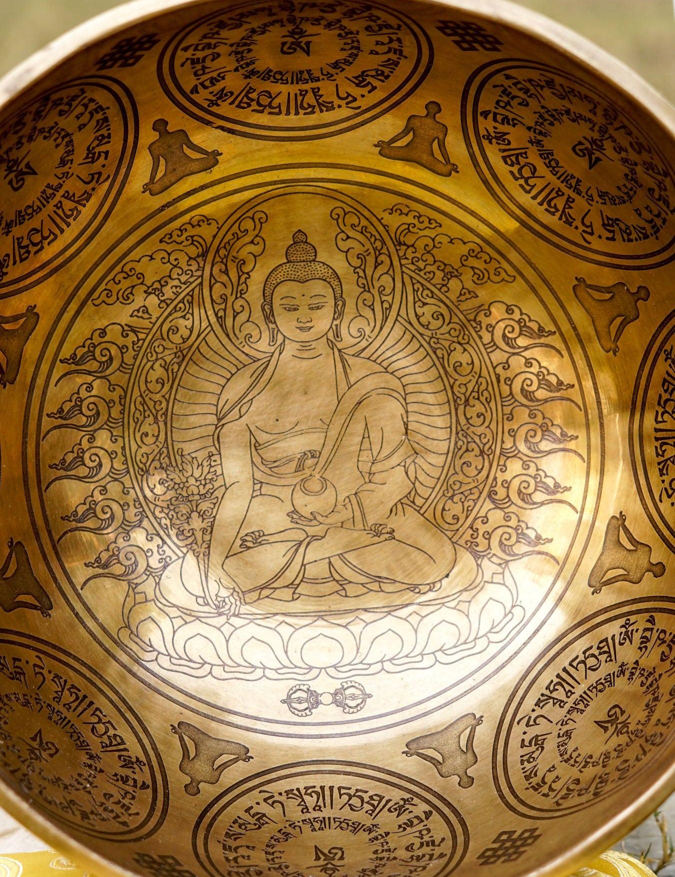 Buddha Singing Bowl -Sound healing Bell - Himalayas Shop