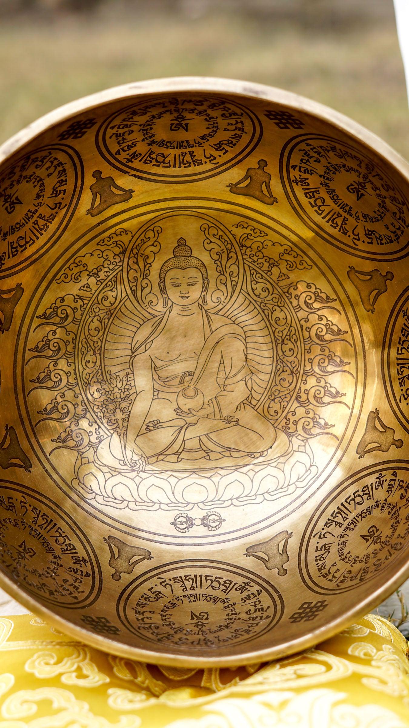 Buddha Singing Bowl -Sound healing Bell - Himalayas Shop