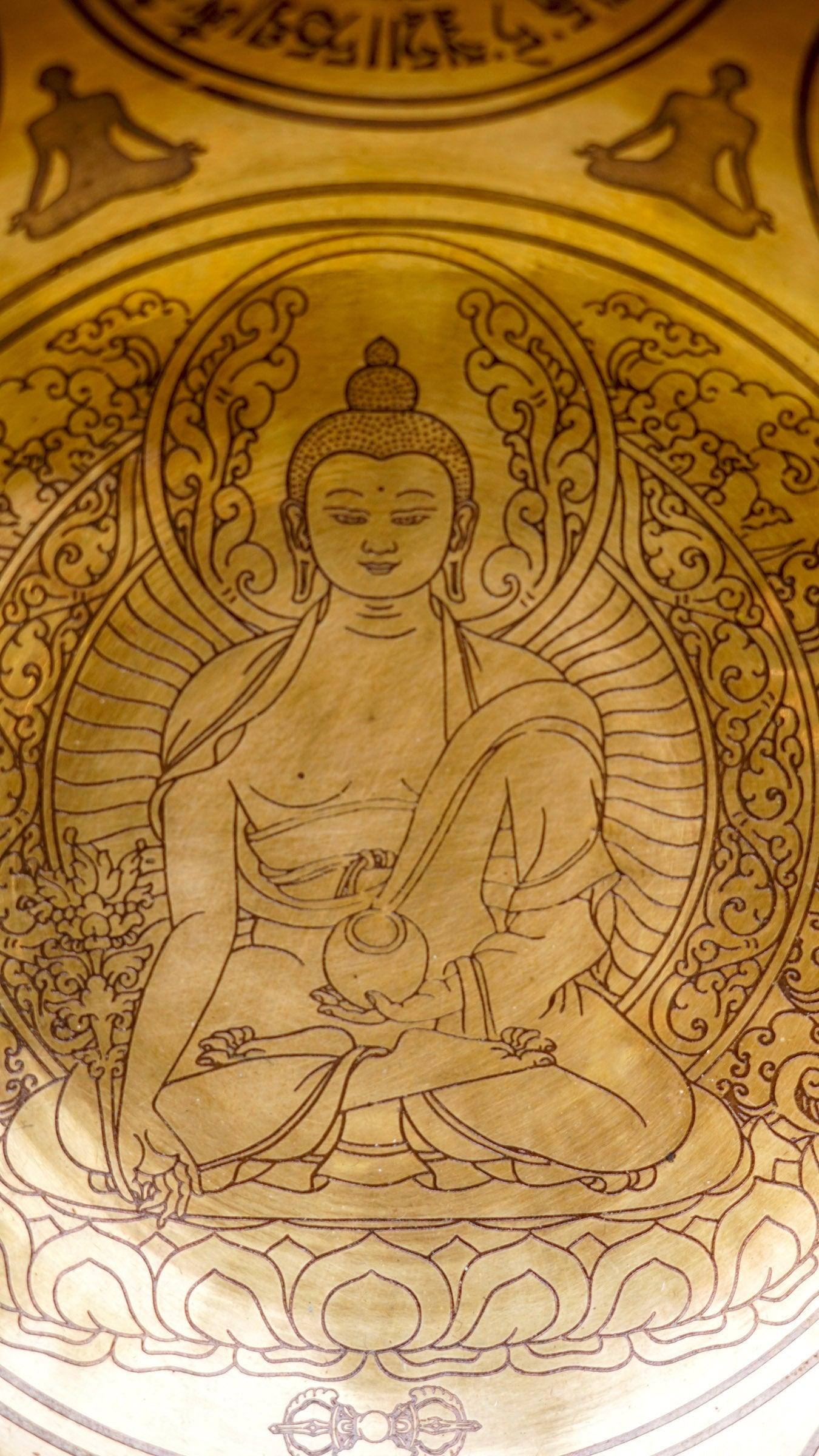 Buddha Singing Bowl -Sound healing Bell - Himalayas Shop