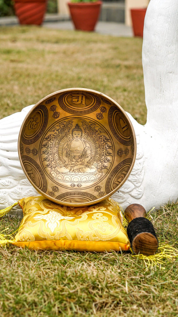 Buddha Tibetan Singing Bowl - Himalayas Shop