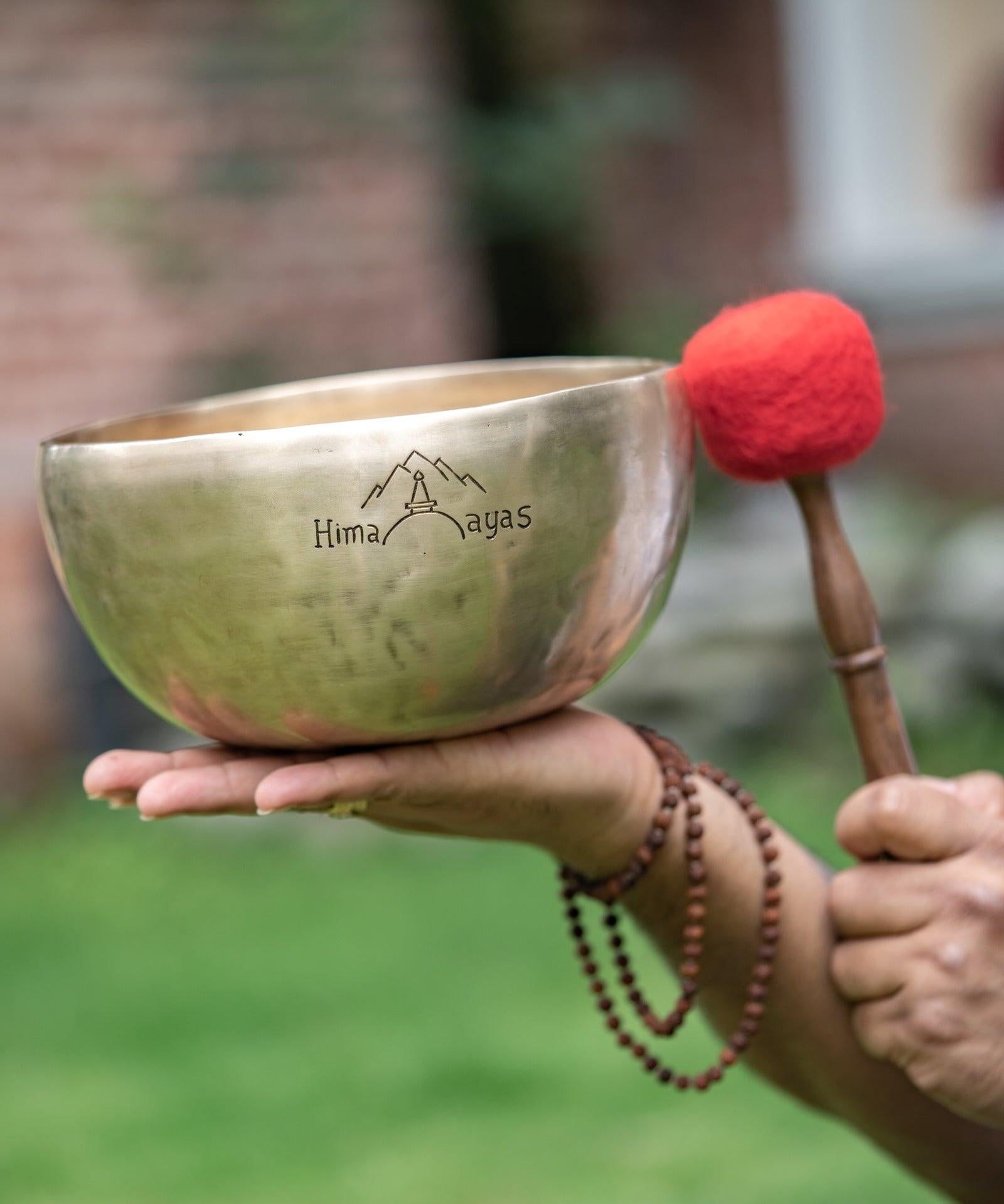 Custom made Singing Bowl with your text for engraving for gifts