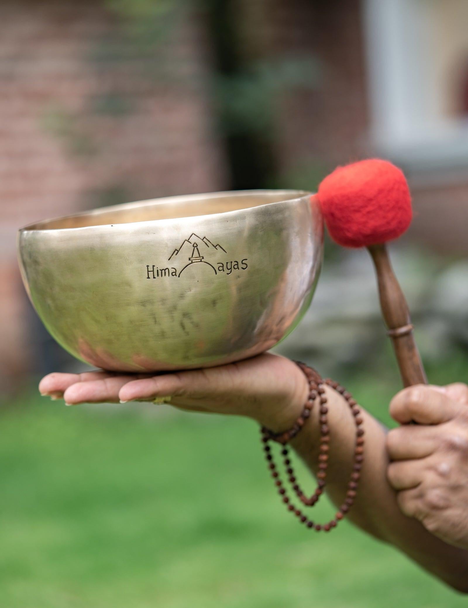 Custom made Singing Bowl with your text for engraving for gifts