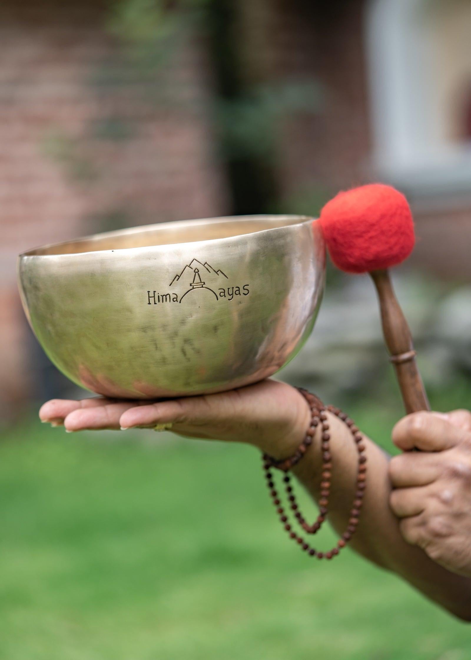 Custom made Singing Bowl with your text for engraving for gifts