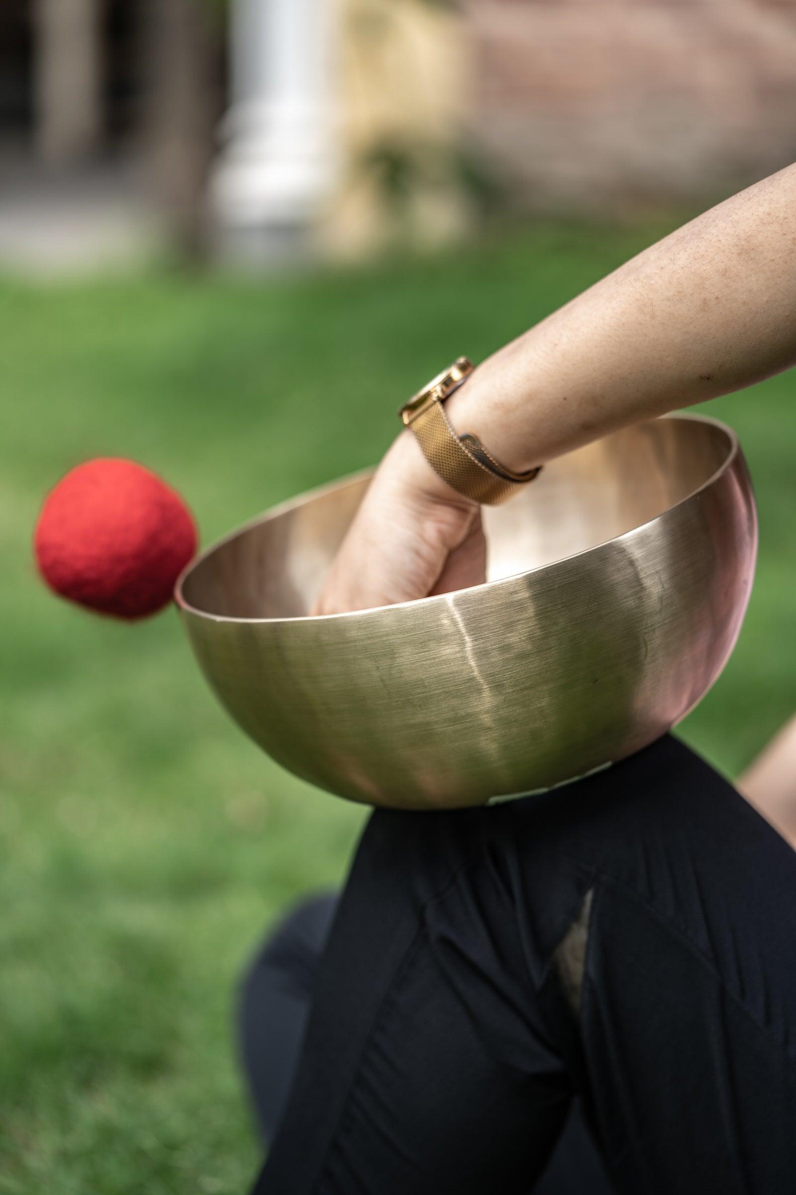 Crown Bowl for the crown chakra special handmade bowl