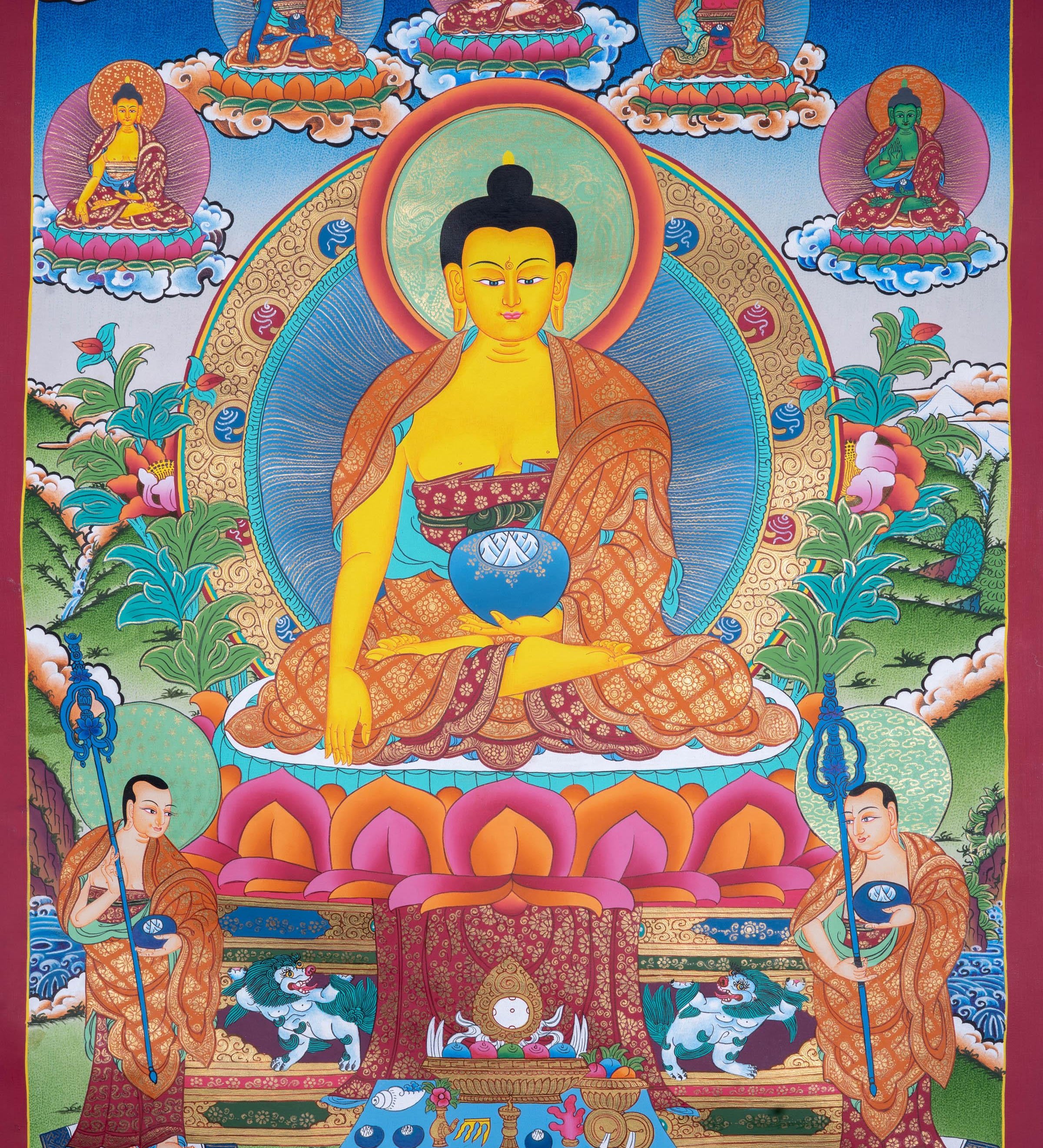 Shakyamuni Buddha Handmade Art - Himalayas Shop