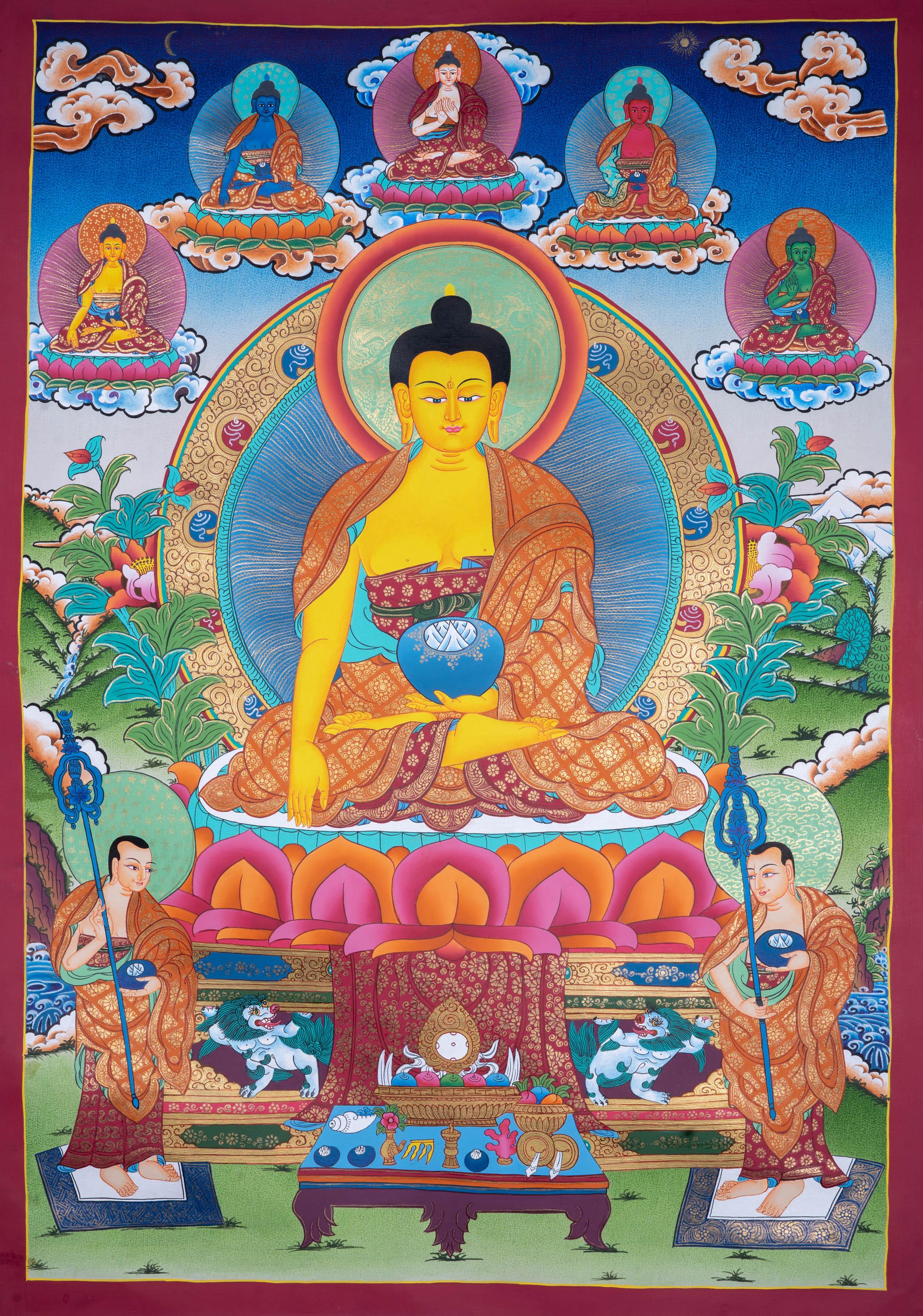 Shakyamuni Buddha Handmade Art - Himalayas Shop