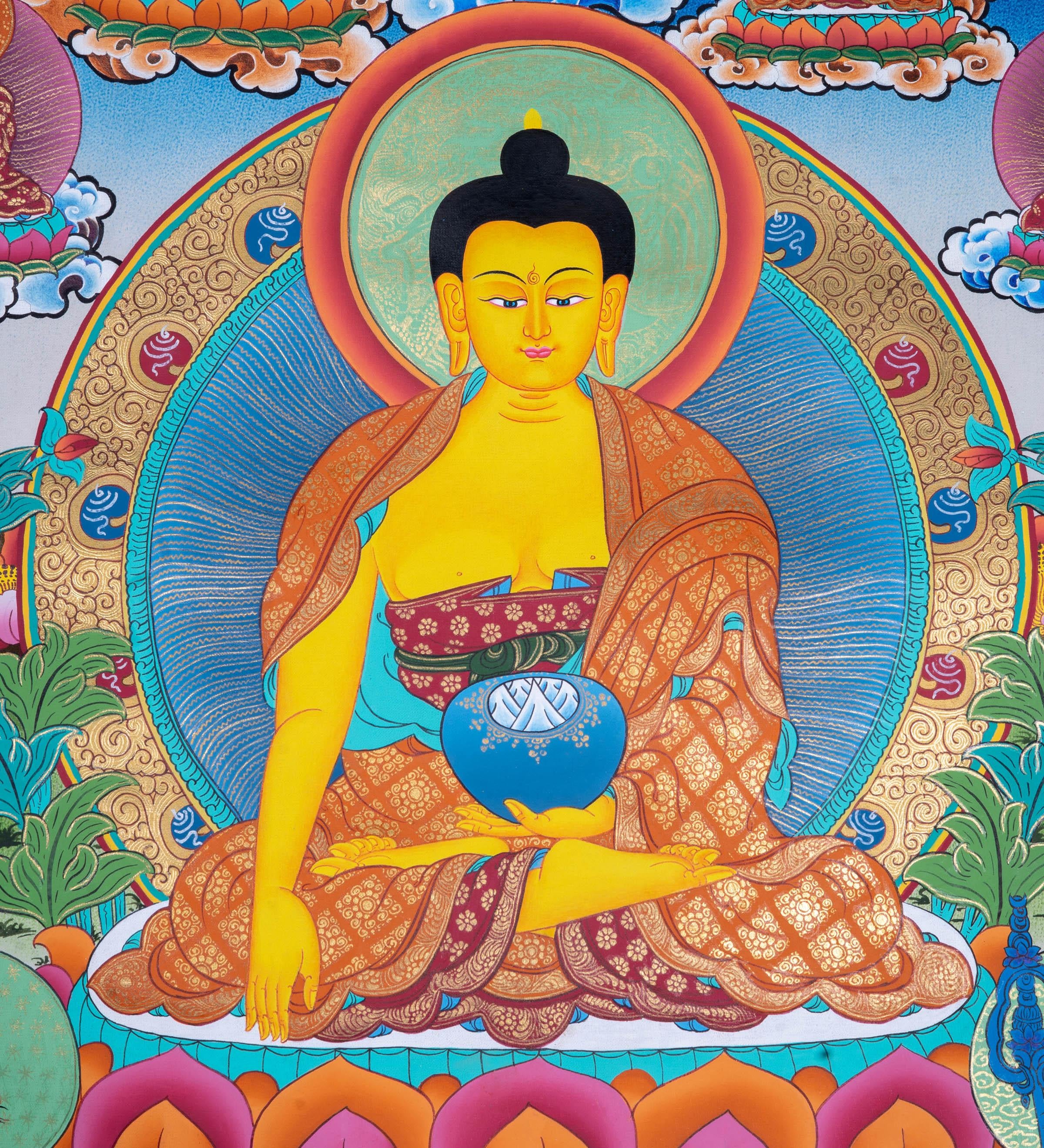 Shakyamuni Buddha Handmade Art - Himalayas Shop
