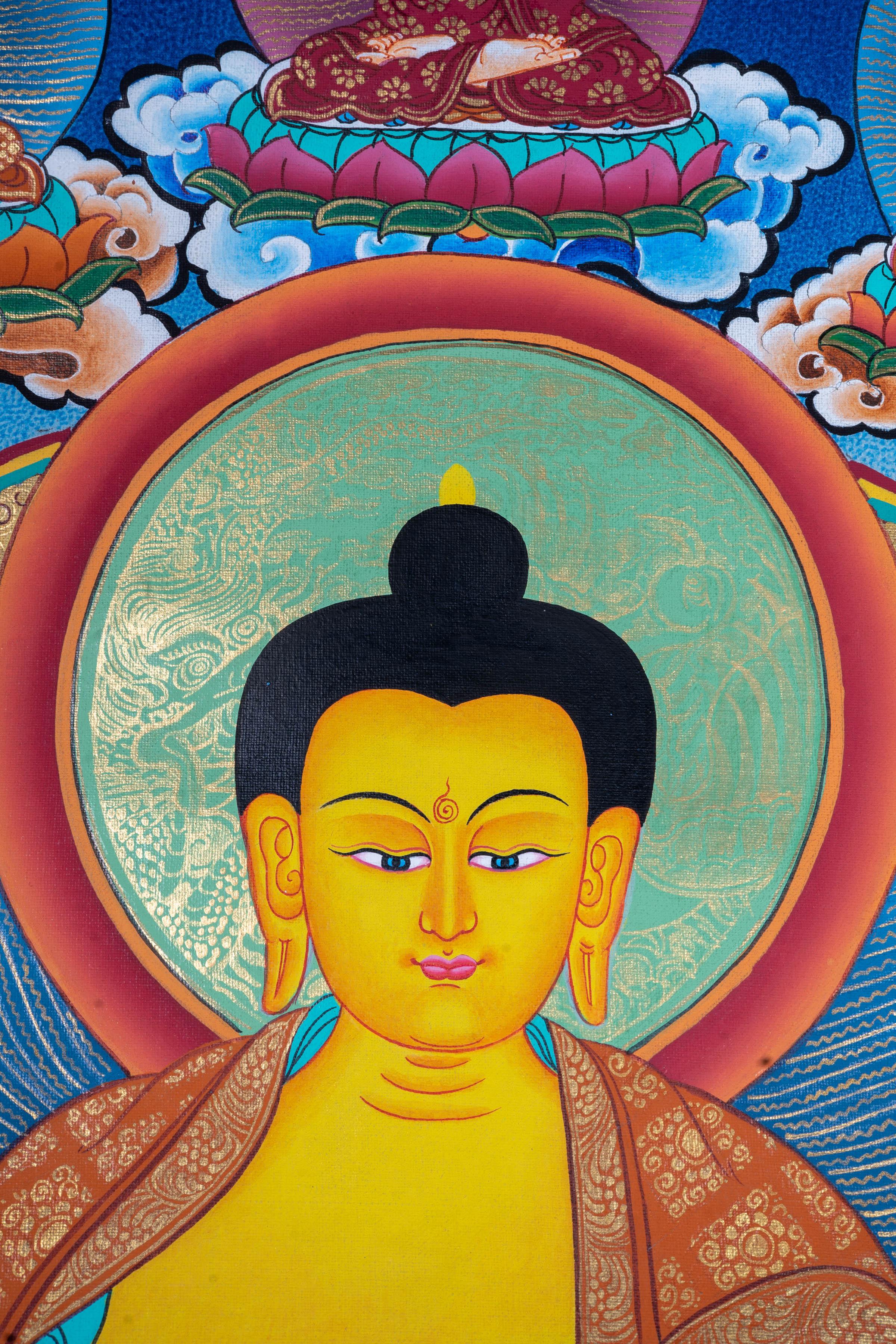 Shakyamuni Buddha Handmade Art - Himalayas Shop