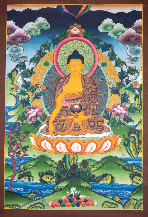 Beautiful Painting of Shakyamuni Buddha
