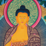 Beautiful Painting of Shakyamuni Buddha - Himalayas Shop