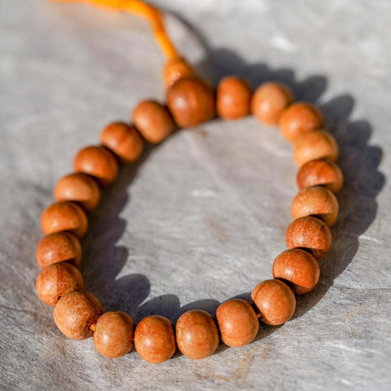 Sandalwood is a sacred wood with a lovely aromatic scent that is excellent for staying present and alert during meditation, which makes it wonderful for ritual and spiritual practice.  Its fragrance is said to transform desires, and also to bring emotional balance.