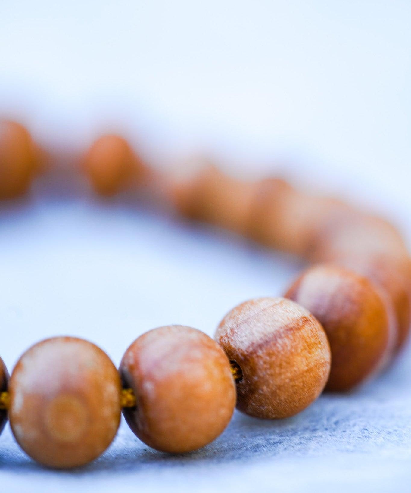 Sandalwood is a sacred wood with a lovely aromatic scent that is excellent for staying present and alert during meditation, which makes it wonderful for ritual and spiritual practice.  Its fragrance is said to transform desires, and also to bring emotional balance.
