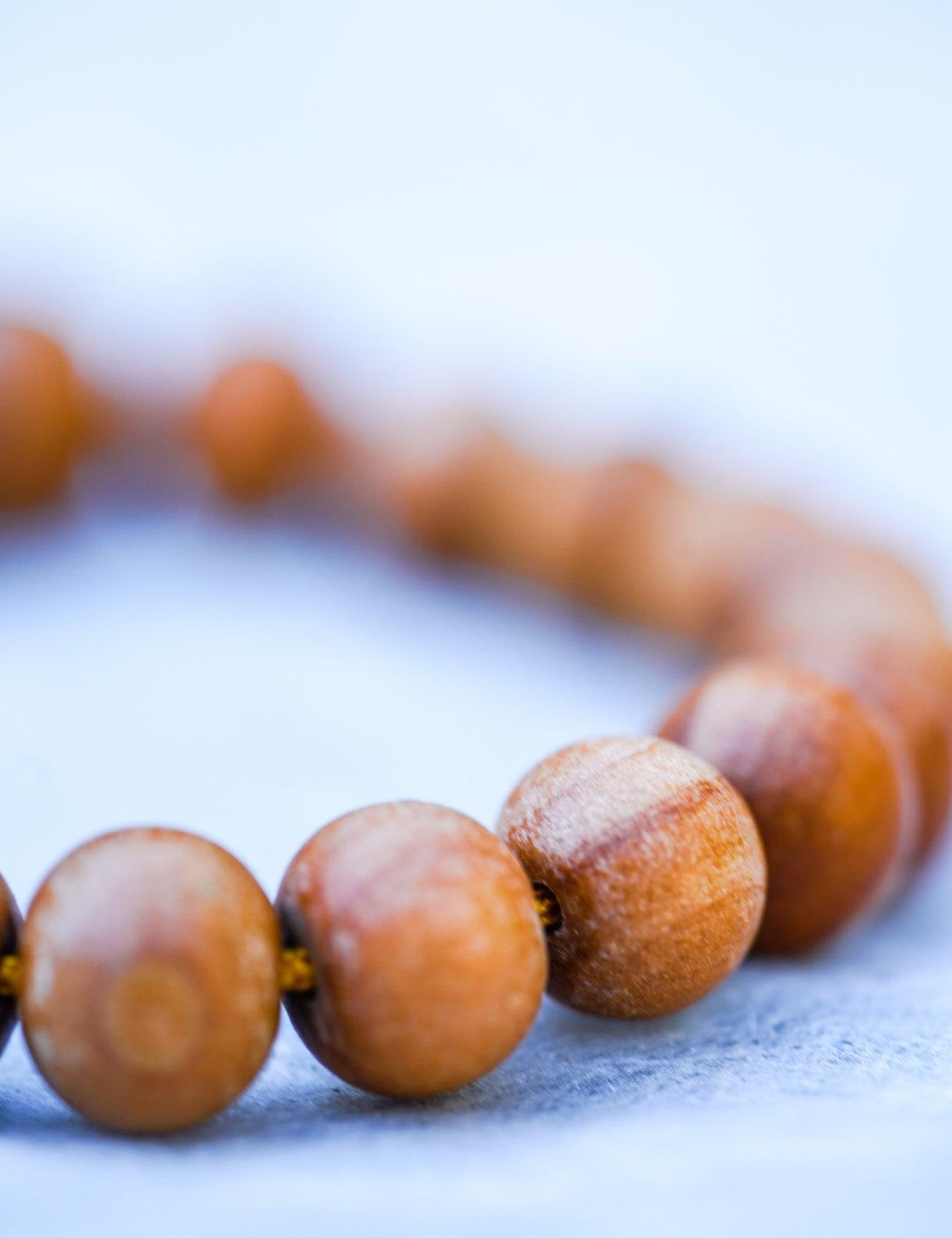 Sandalwood is a sacred wood with a lovely aromatic scent that is excellent for staying present and alert during meditation, which makes it wonderful for ritual and spiritual practice.  Its fragrance is said to transform desires, and also to bring emotional balance.