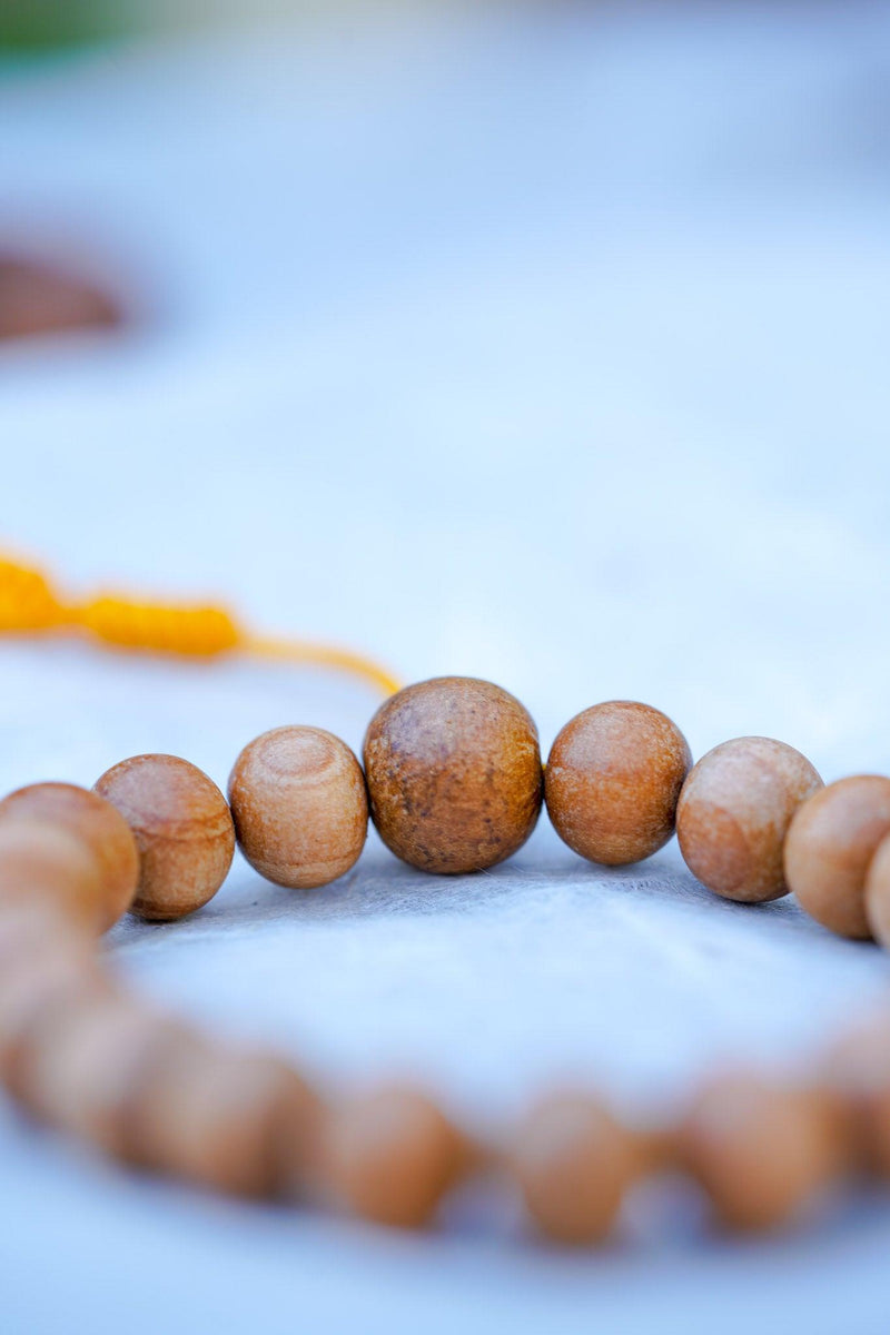 Sandalwood is a sacred wood with a lovely aromatic scent that is excellent for staying present and alert during meditation, which makes it wonderful for ritual and spiritual practice.  Its fragrance is said to transform desires, and also to bring emotional balance.