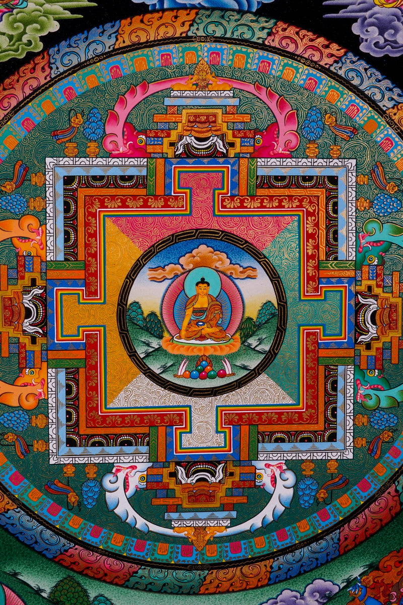 Shakyamuni Buddha Mandala - Himalayas Shop