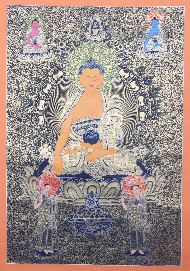 Enlightenment Buddha Thangka Painting