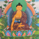 Shakyamuni Buddha Thangka Painting