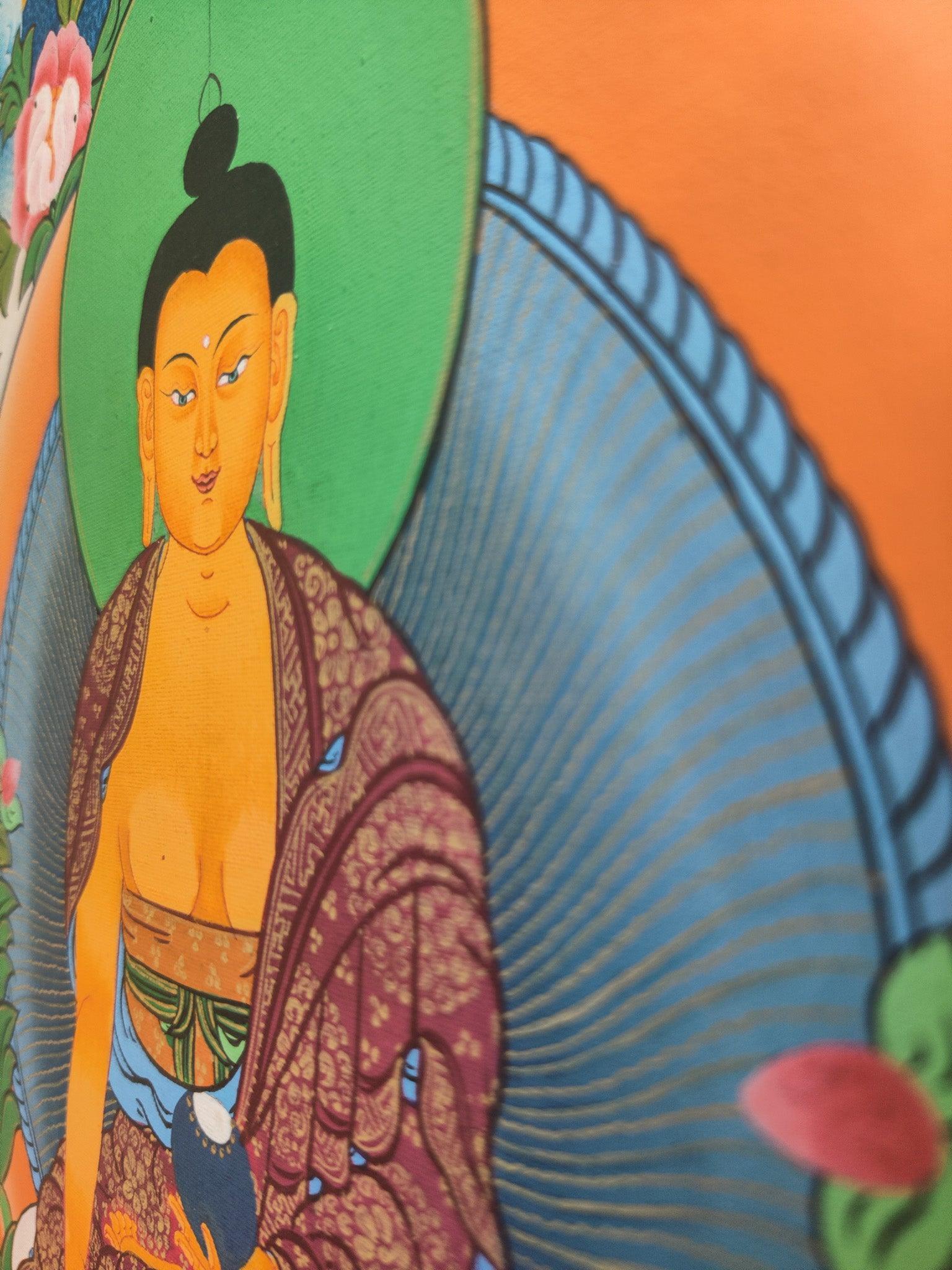 Shakyamuni Buddha Thangka Painting