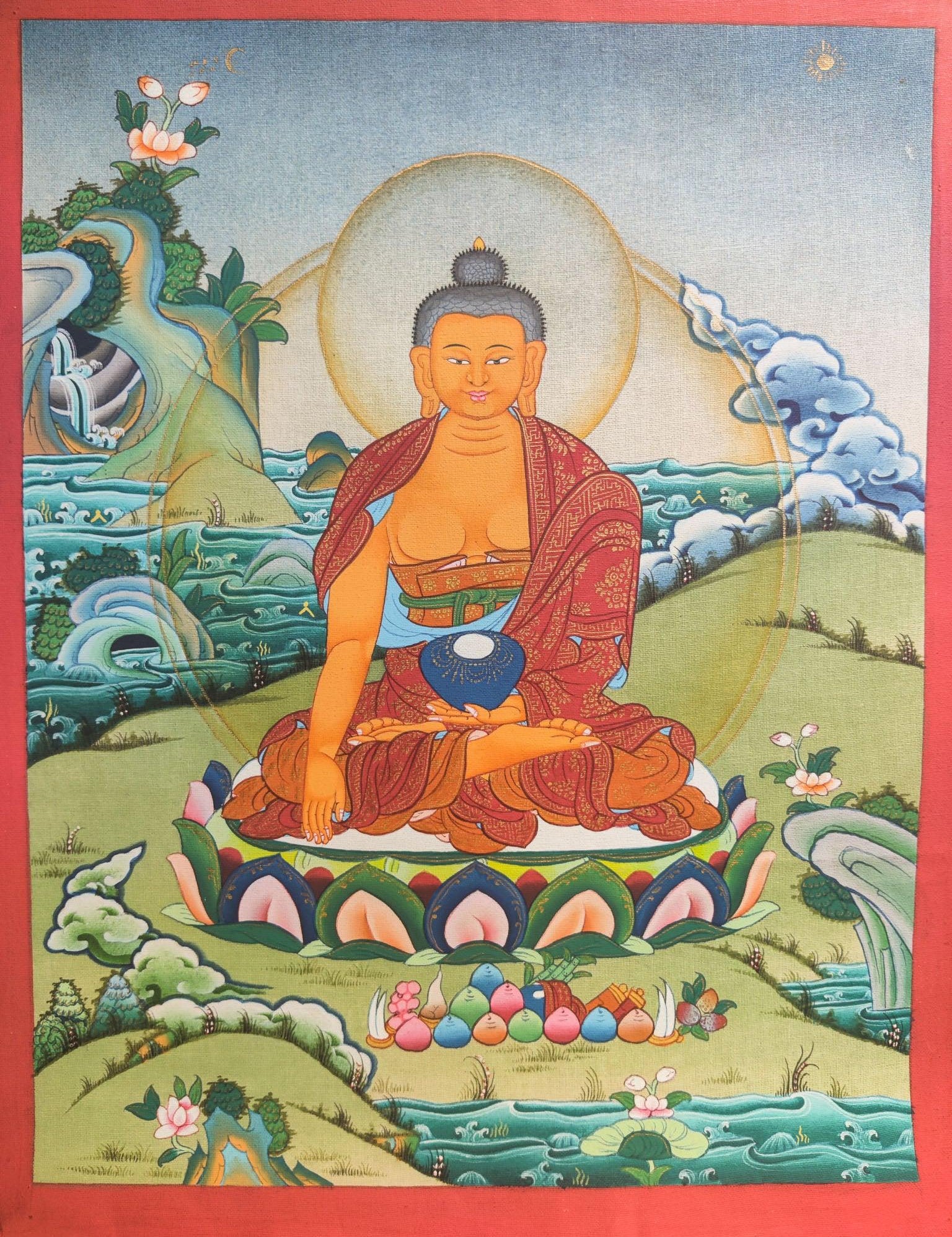 Shakyamuni Buddha Thangka