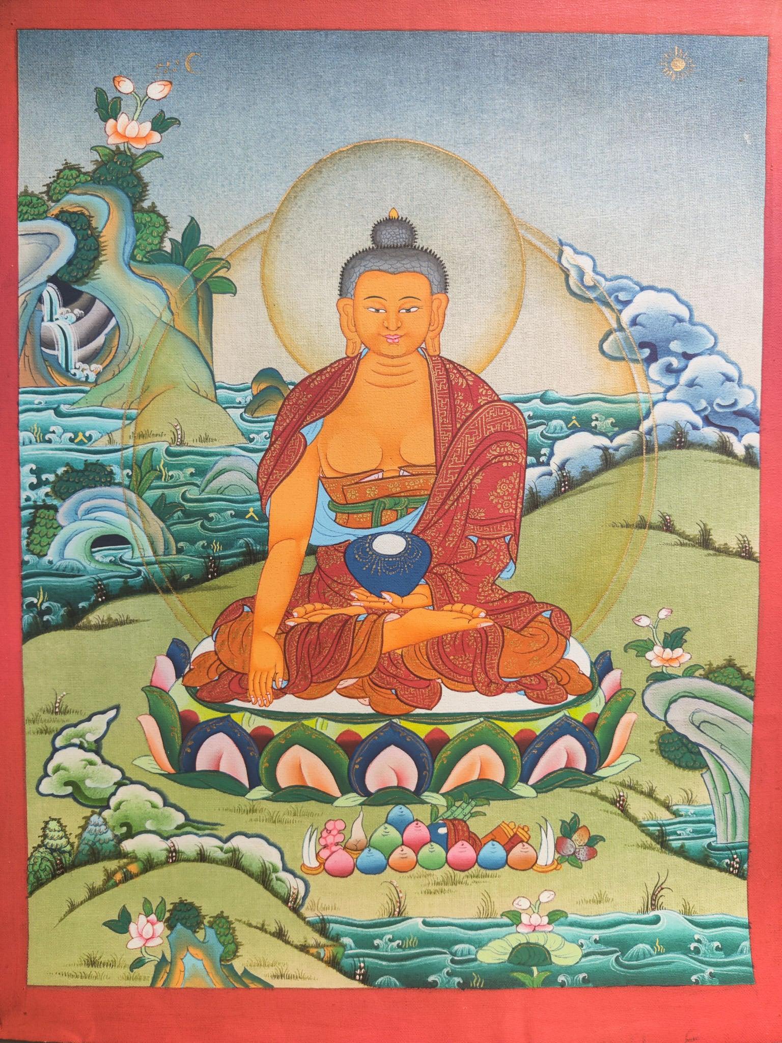 Shakyamuni Buddha Thangka