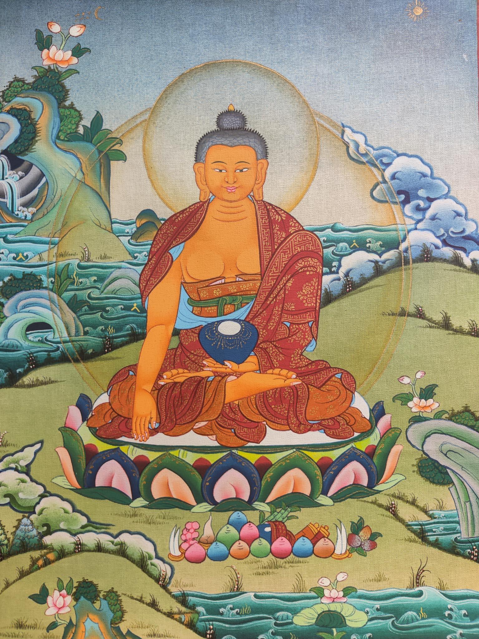 Shakyamuni Buddha Thangka