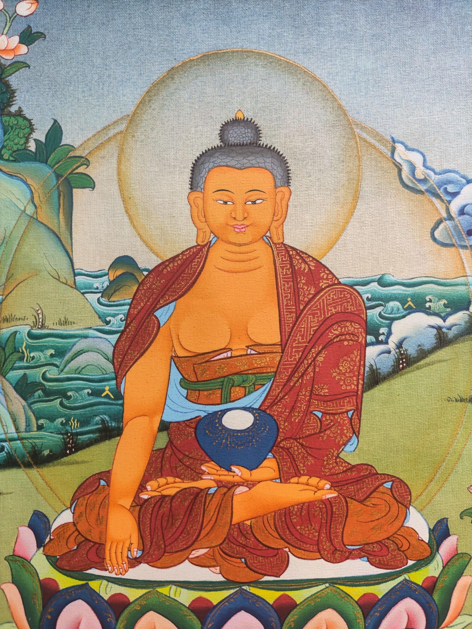 Shakyamuni Buddha Thangka