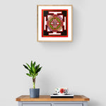Small Shri Yantra Mandala Art