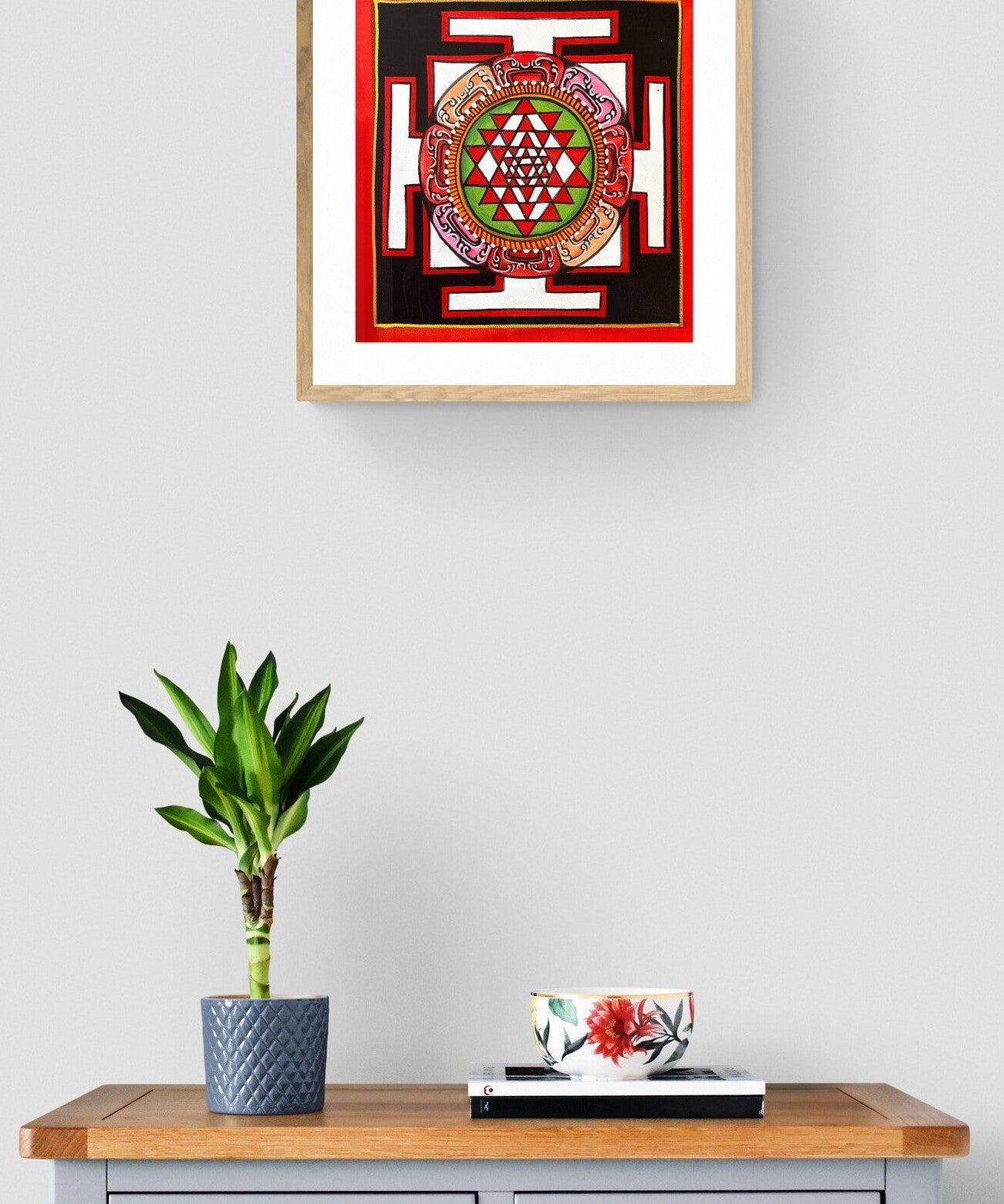 Small Shri Yantra Mandala Art