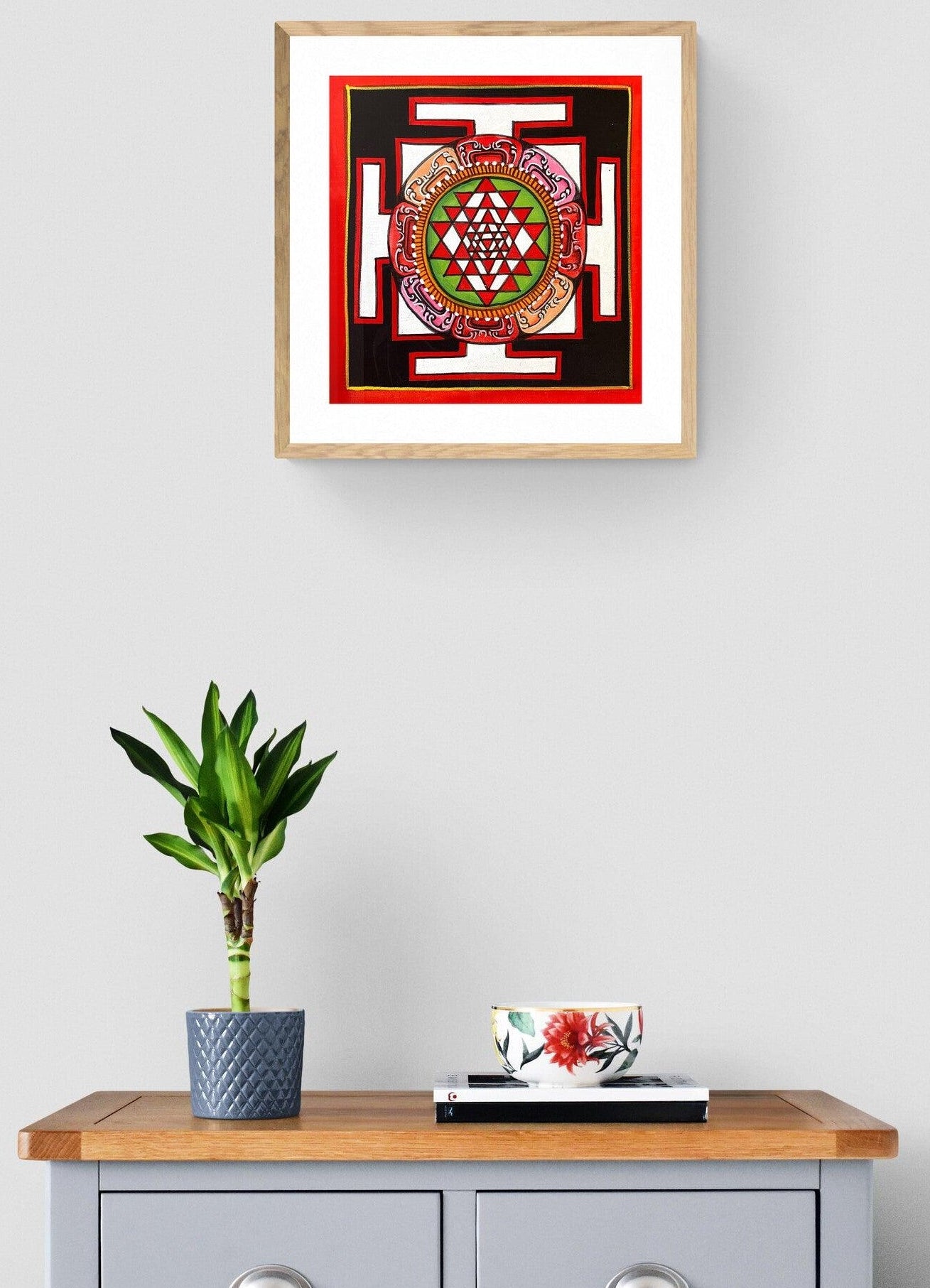 Small Shri Yantra Mandala Art